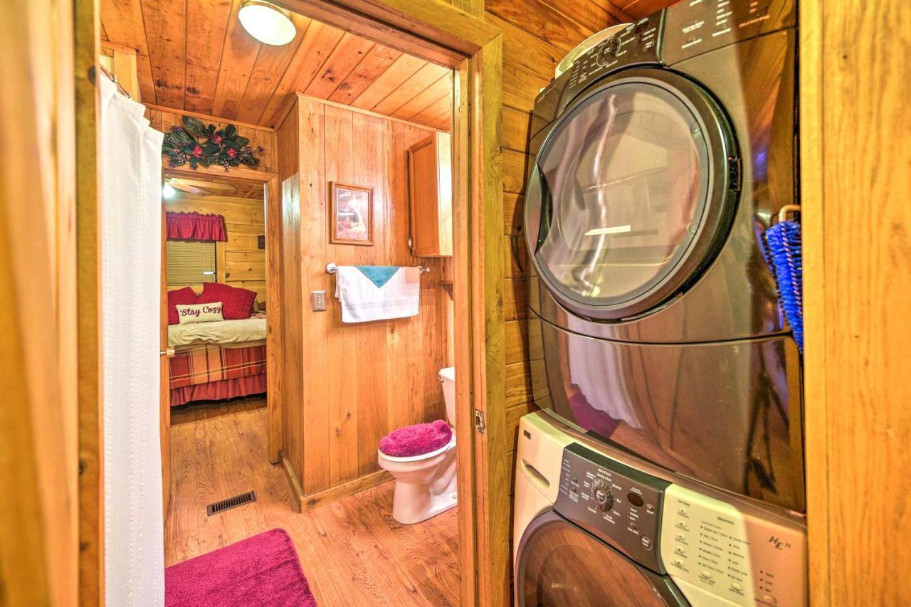 Cozy Tellico Plains Cabin With Large Mountain Creek! Exterior foto