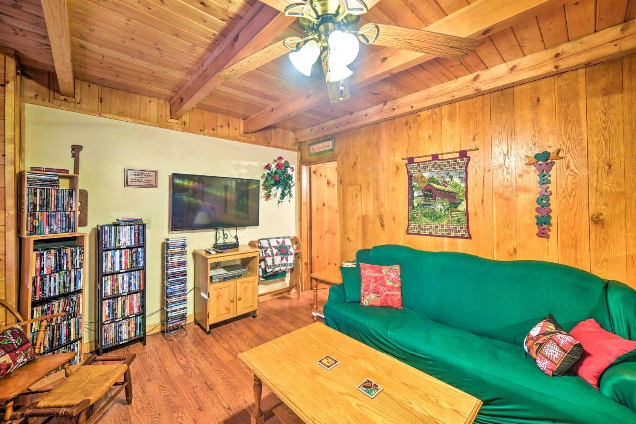 Cozy Tellico Plains Cabin With Large Mountain Creek! Exterior foto