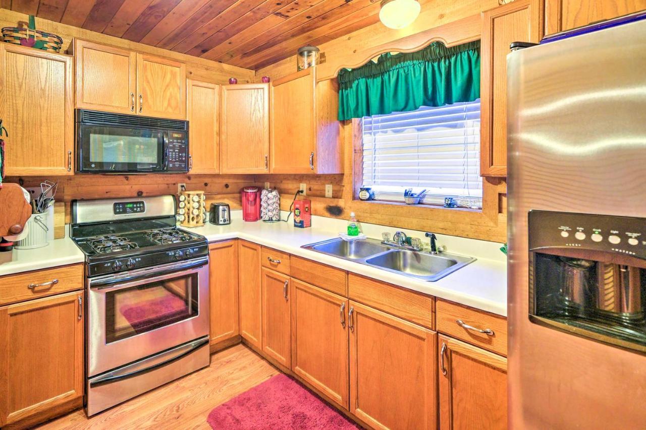 Cozy Tellico Plains Cabin With Large Mountain Creek! Exterior foto