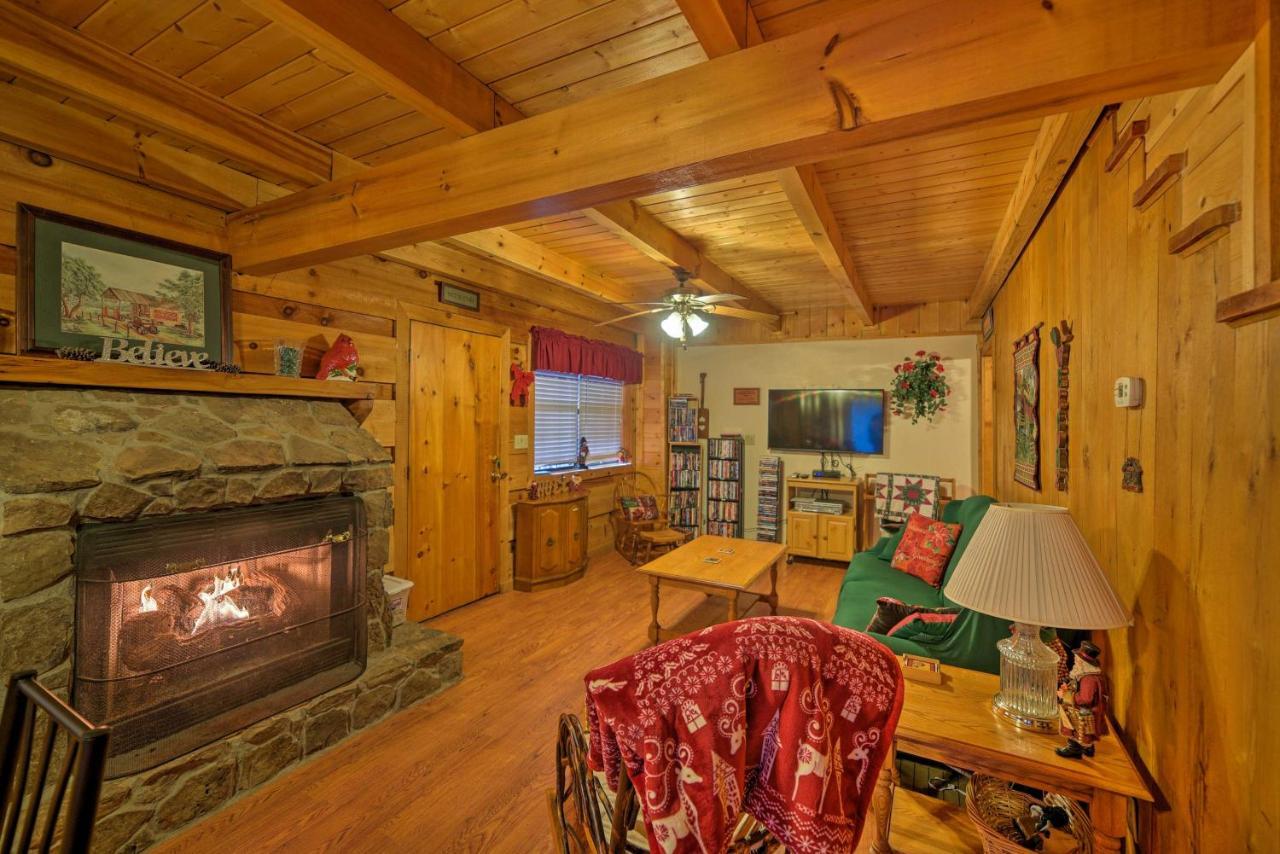 Cozy Tellico Plains Cabin With Large Mountain Creek! Exterior foto